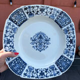 Plat carré bleu ou ibis bleu gien