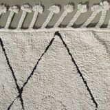 Tapis berbère en coton, 200x140 cm