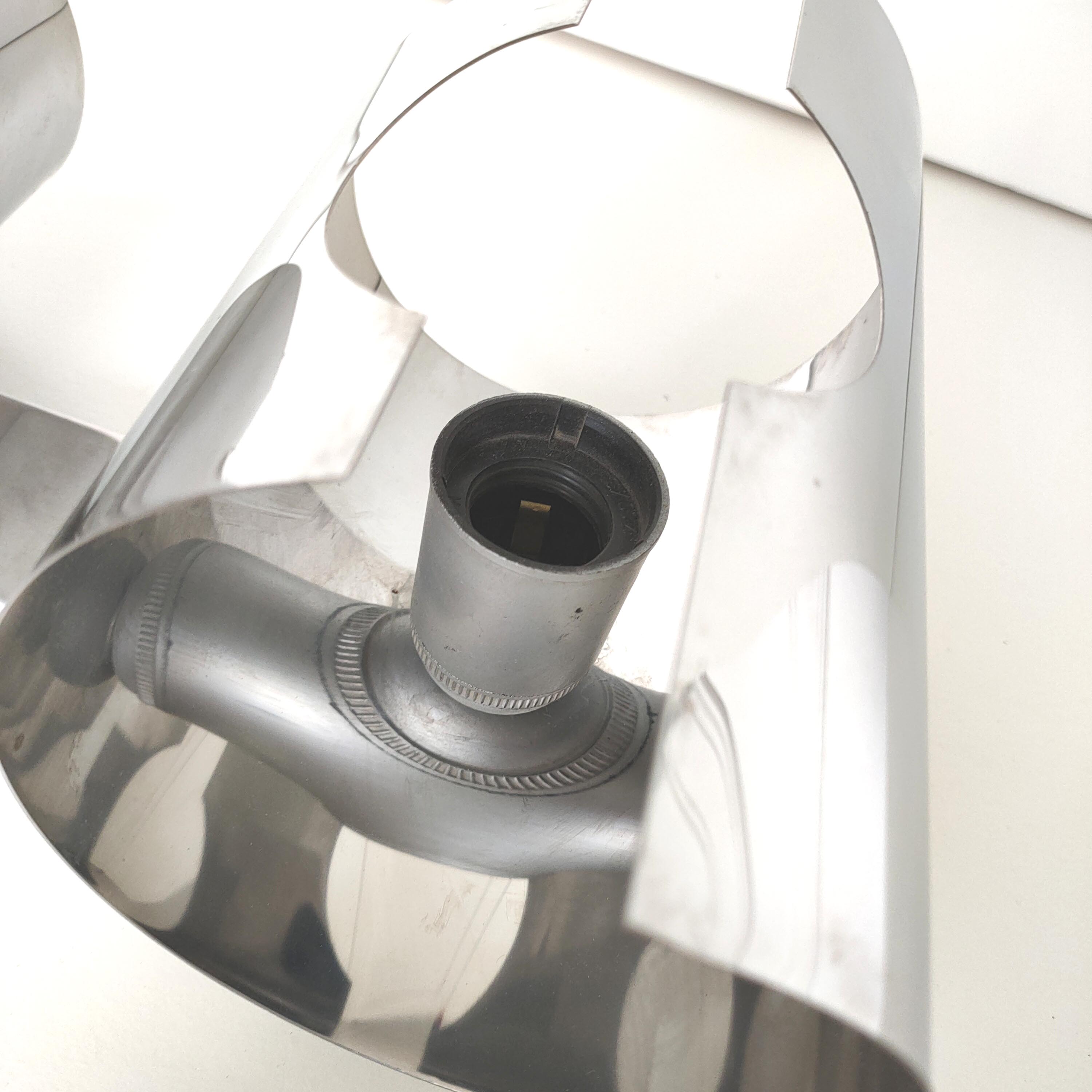 Double seventies space age wall lamp