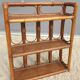 Rattan wall shelf 3 shelves