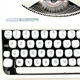 Hermes Baby color milk police cursive typewriter