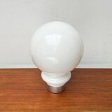 Italian replacement glass for mid-century space age spy lamp by Mazzega, 1960s.