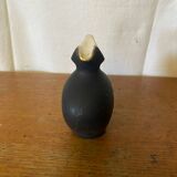 Antique Pitcher ROYAL Porcelain Bavaria Painted Decor + 22K Gold Vintage #C