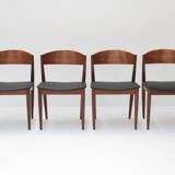 Set of 4 Danish chairs Jydsk Mobelindustri, 1960s