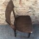 Série de 6 chaises bistrot scandinave bois vintage