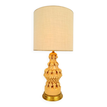 Ceramic Table Lamp by Cerámica Bondia Manises, Spain, 1960