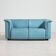 Two-seater sofa Hochbarett by Karl Wittmann for Wittmann