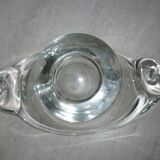 Crystal vase signed Daum France 1926