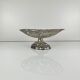 Openwork metal bowl with vine leaf and grape motif, 20th century