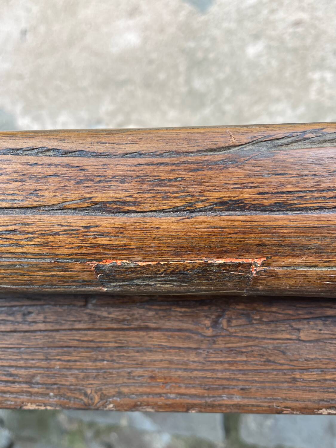 19th-century Asian console