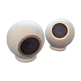 Pair of large speakers Elipson vintage 1950