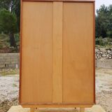 Walk-in wardrobe vintage 70s, compass, clear beech feet
