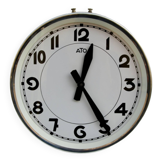 Industrial wall clock ATO brillié lepaute functional 35 cm