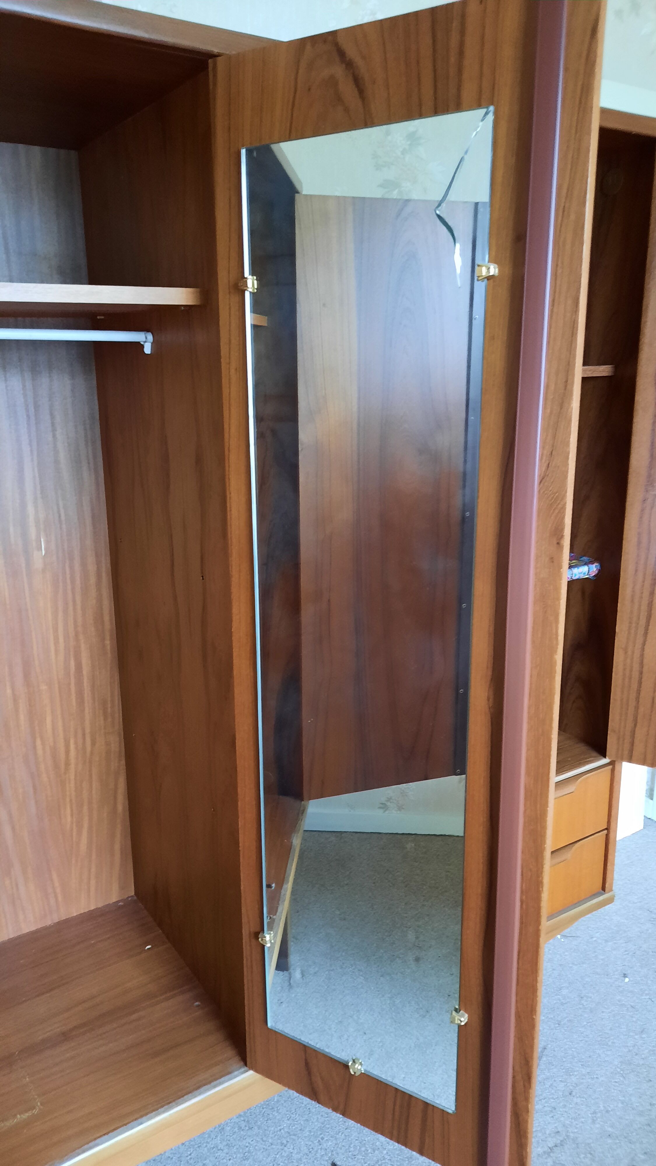 Scandinavian style wardrobe