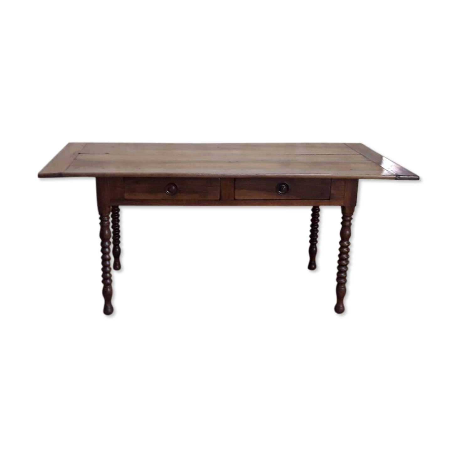 Walnut farmtable, 19th