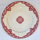 Set of 2 plates earth of iron Jules Vieillard
