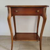 Cherry wood console