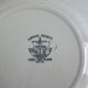 Set of 4 flat plates Creil and Montereau Labrador