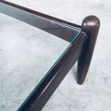 Mid-Century Modern Design Low Side Table Set, Sweden, 1960s, Set of 2