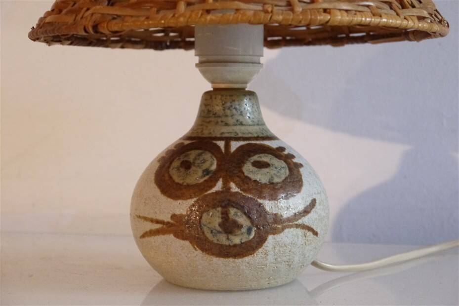 Lampe danoise en ceramique de Soholm