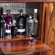 Danish highboard in brasilian rosewood by H. P. Hansen, 1960