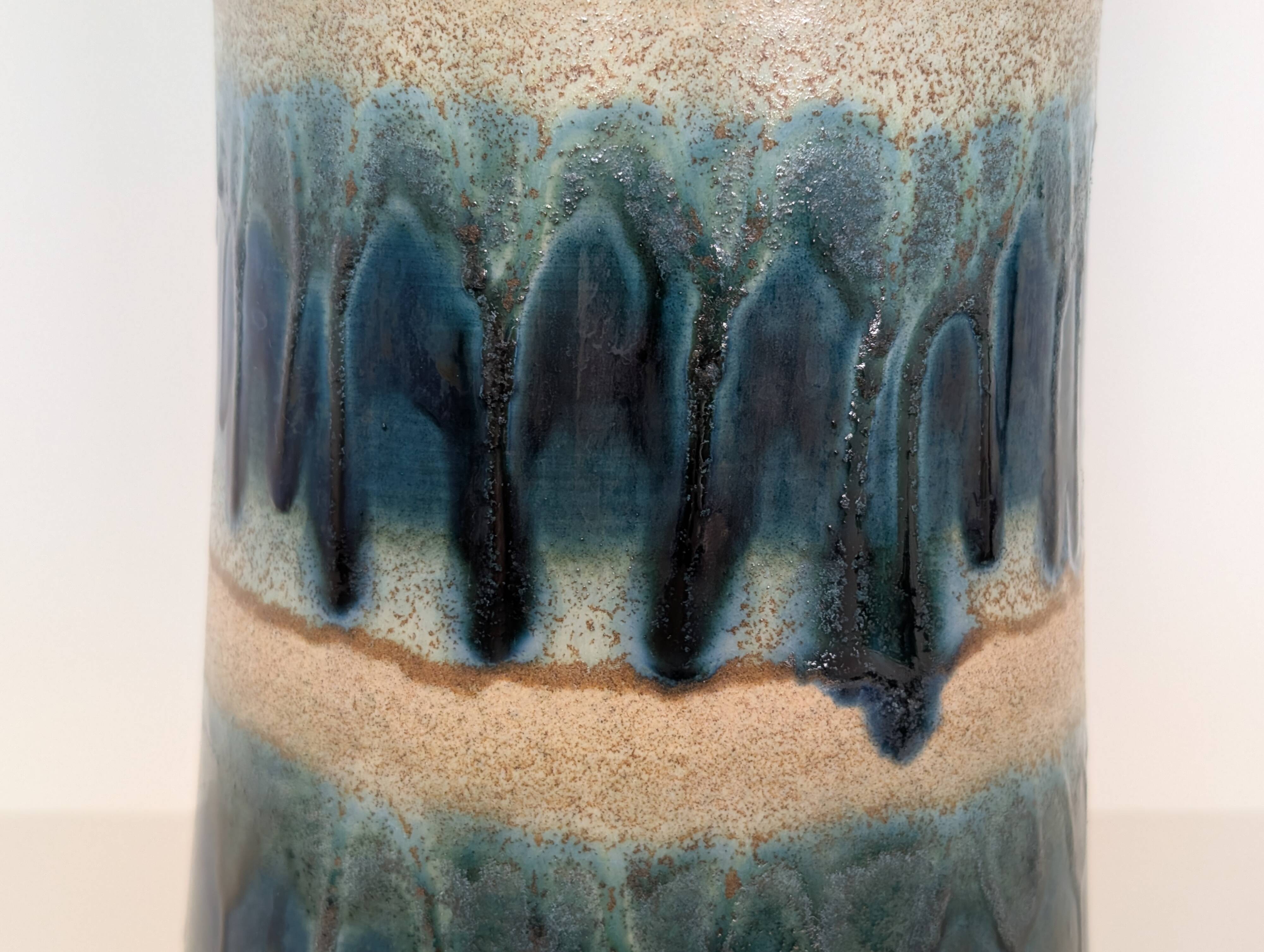 Vase Üebelacker ceramics 60s