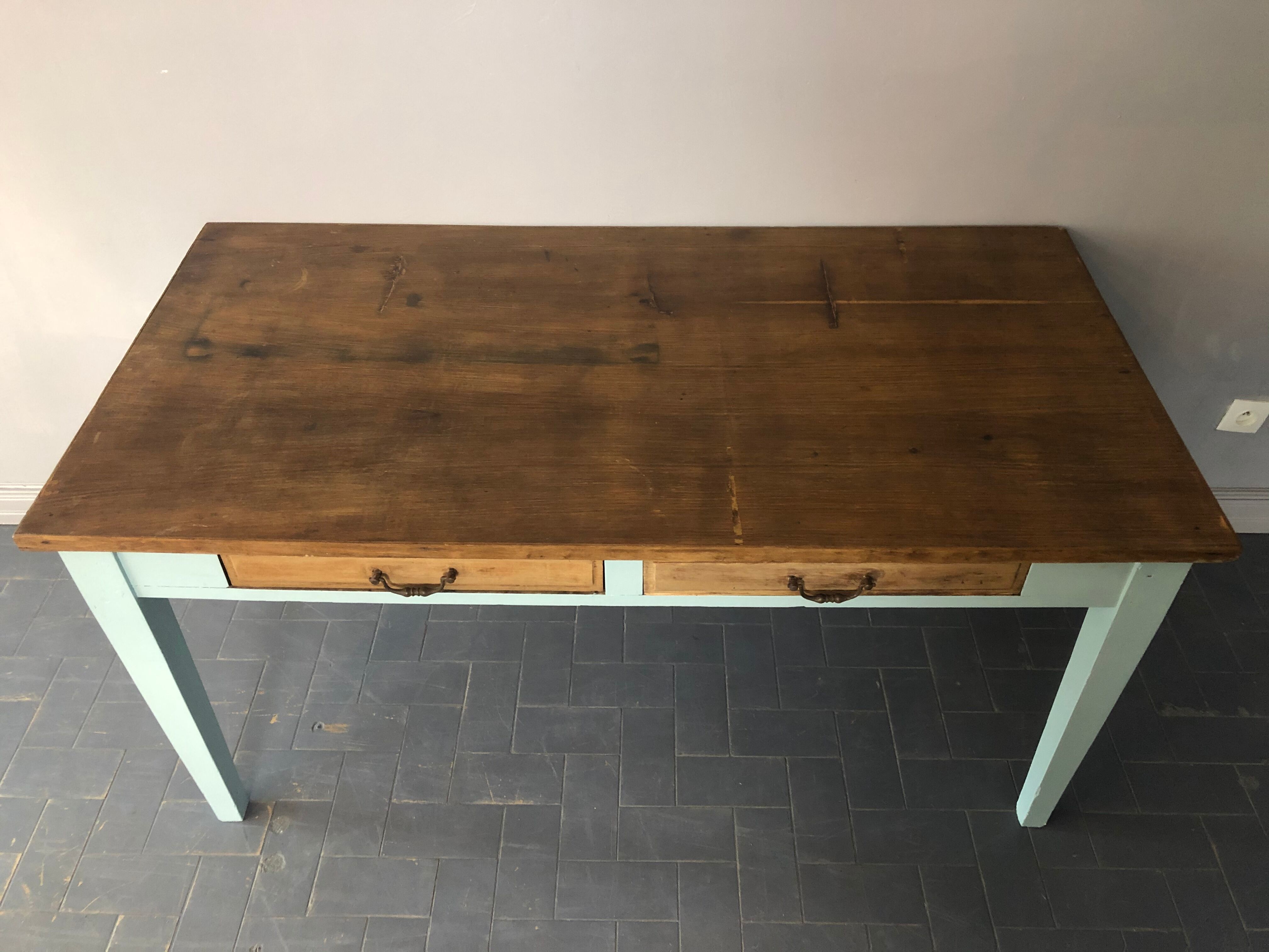 Old farm table