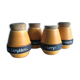 Set of 4 Danish 1950’s ceramic stoneware spice jars