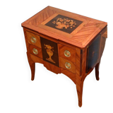 Eighteenth-Century Masterpiece Commode - Floral Marquetry - Transition Style