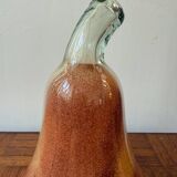 Lampe en verre en forme de poire