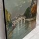 Painting signed Oil on canvas circa 1989 dimension: height -67cm- Length -73 cm-