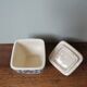 Set of 2 pot box spices tea vintage ceramic Longchamp model Mérida art nouveau
