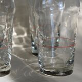 Antique pastis glass