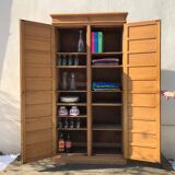 Vintage 1940 oak cabinet