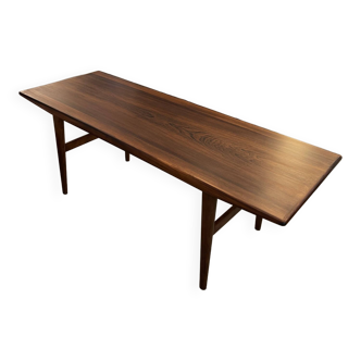 Scandinavian rosewood coffee table