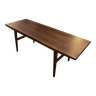 Table basse en palissandre scandinave