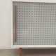 Commode bleue et blanche par Drevopodnik Brno 1960