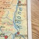 Editions Rossignol map - Massif Central & Jura (90 x 75cm)