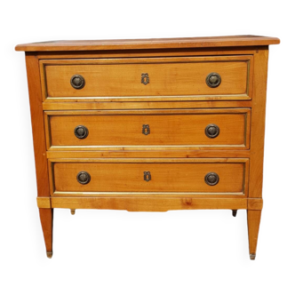 Commode style Louis XVI très bon état 3 tiroirs