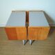 A pair of bedsides