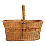 Vintage wicker basket 40 cm