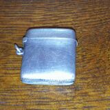 Pyrogène ancien, boîte à feu, porte allumettes en argent massif