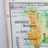 School map "American Continent"