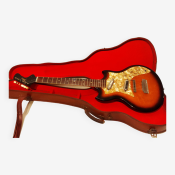 Framus vintage electric guitar strato 5/155, germany 1964