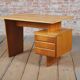 Mid-Century Writing Desk in Oak by B. Landsman, Czech, 1950s