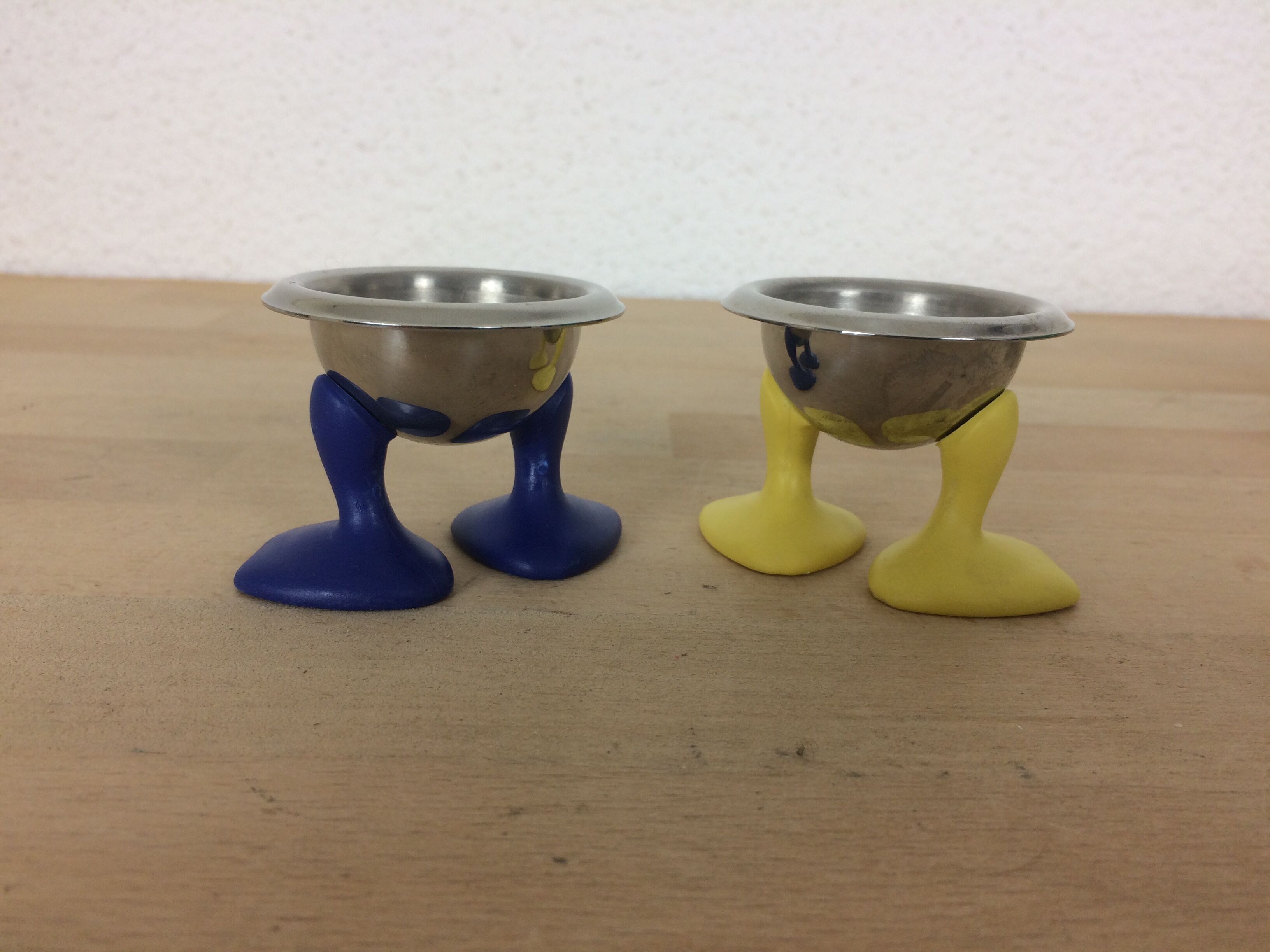 Pair of duck-footed cockroaches