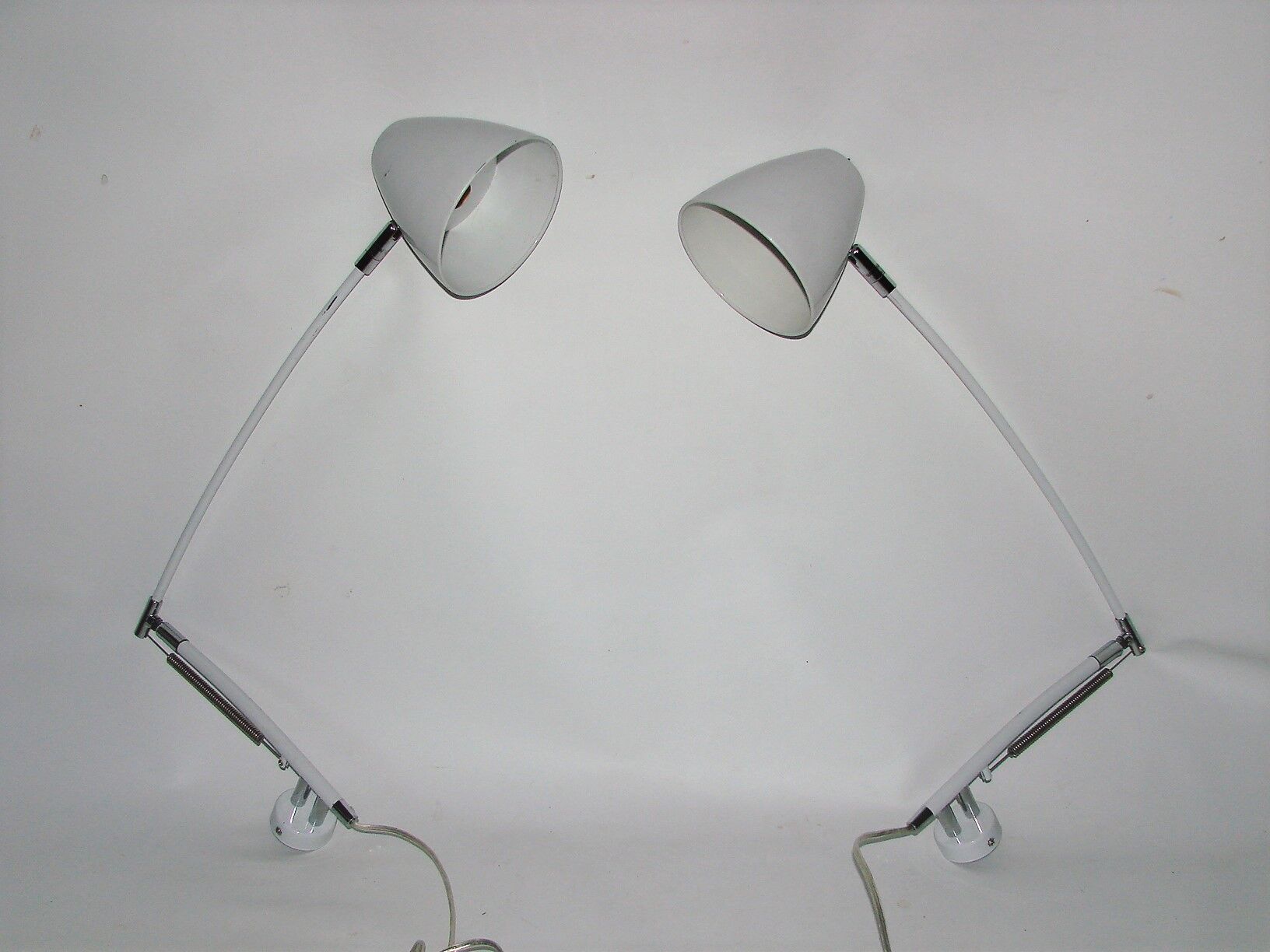 Pair of wall lamps, 90s