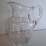 Pichet en cristal de Moser signé