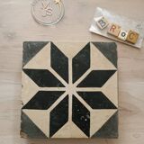 Lot of cement tiles