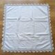 1900s lace square pillowcase